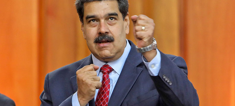 nicolas-maduro peleando