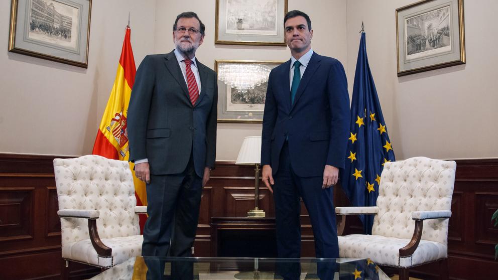 Mariano Rajoy y Pedro Sánchez