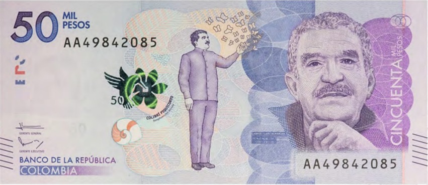 Billete de Gabo