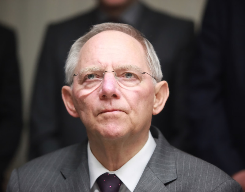 El ministro de Finanzas alemán, Wolfgang Schaeuble / Foto Archivo