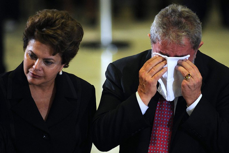 Dilma Rousseff y Lula Da Silva