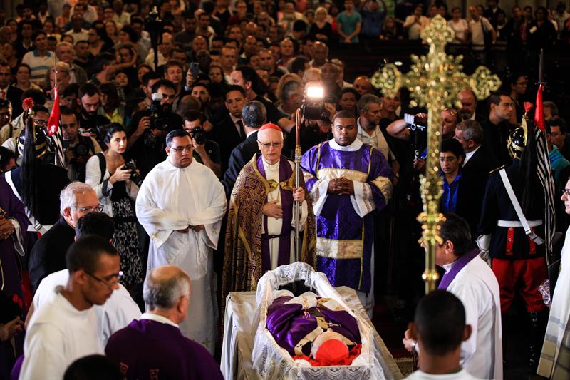 Velatorio del Cardenal brasileño 