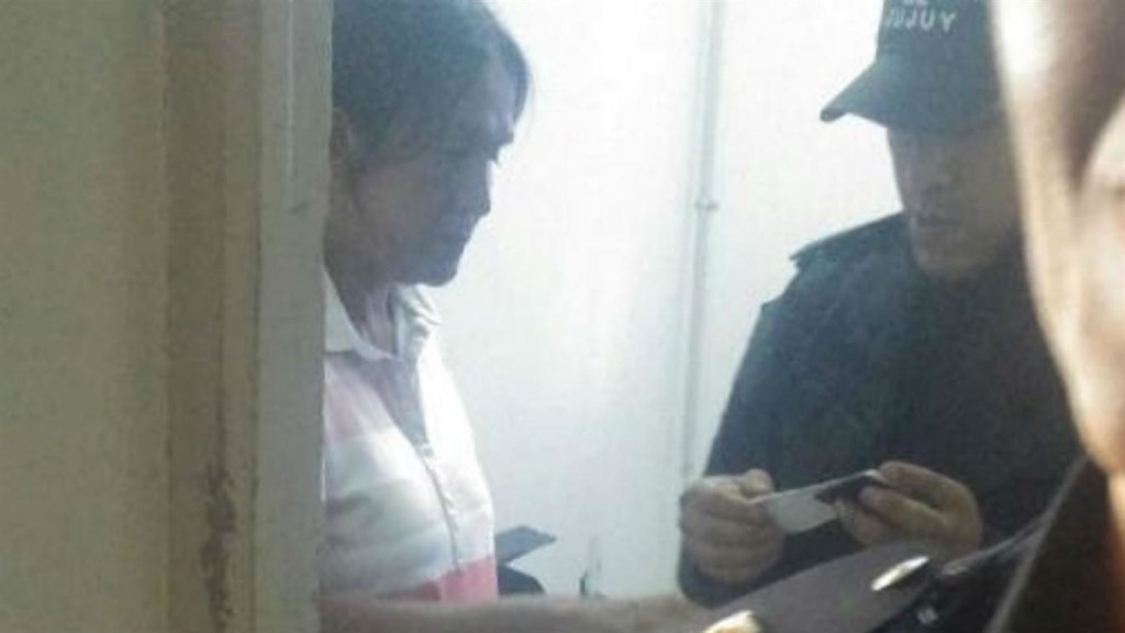 Milagro Sala siendo investigada por la Policía provincial 
