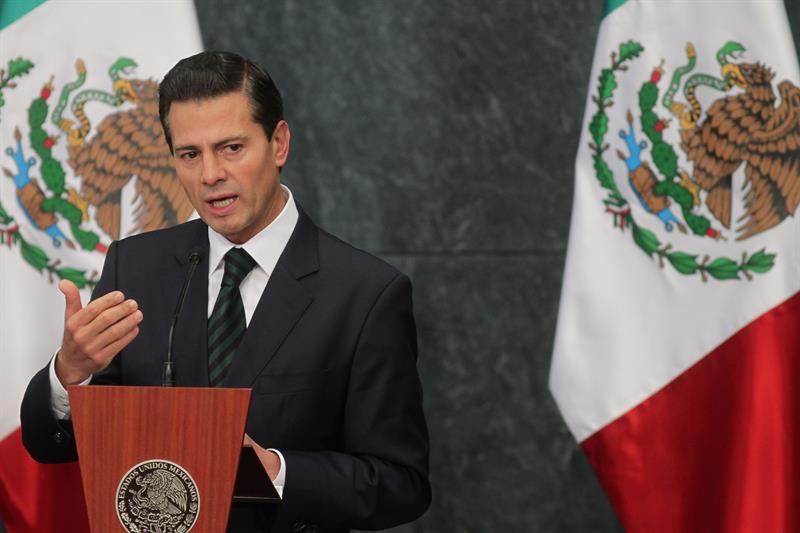 El presidente Enrique Peña Nieto aseguró que no pagará el muro que quiere construir Trump / Foto AFP