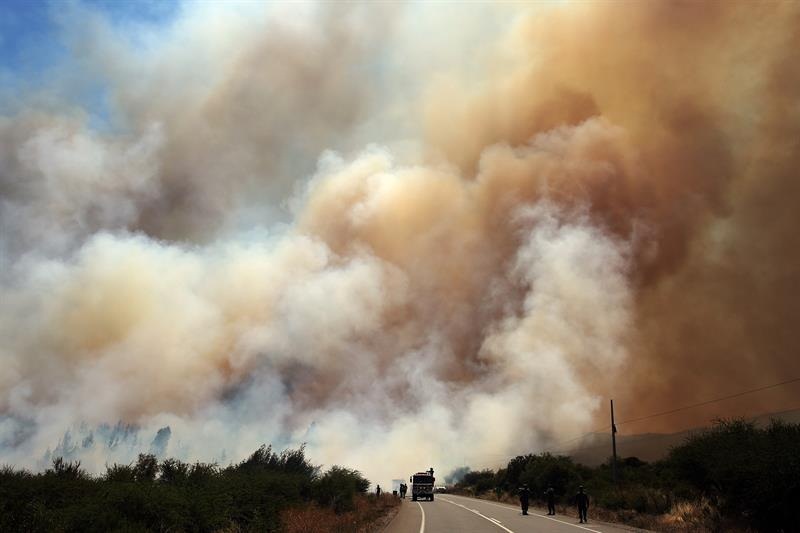 chile incendio