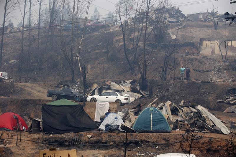 chile incendio uno