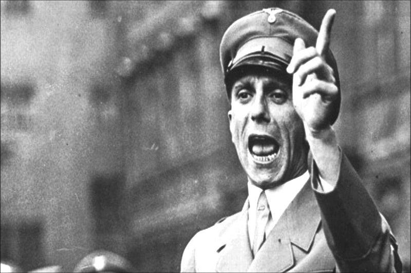 ministro nazi Joseph Goebbels