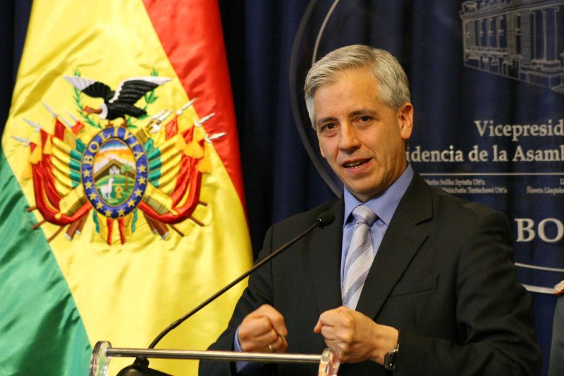 Vicepresidente y presidente del Parlamento de Bolivia, Álvaro García Linera.