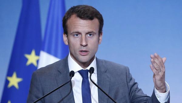 El ex ministro francés de Economía, Emmanuel Macron _ Foto EFE