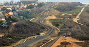 magen que muestra la frontera de Estados Unidos y México en el tramo californiano / Foto EFE