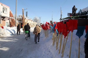 Una sola avalancha arrasó con la mitad de un poblado