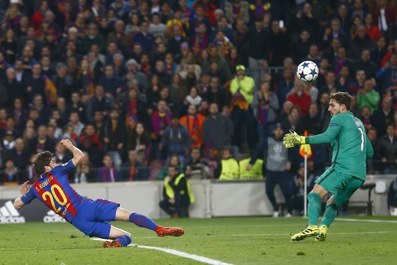 Gol de Sergi Roberto / Foto EFE