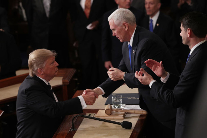 Trump llamó a la unidad para hacer crecer al país / Foto Getty Images