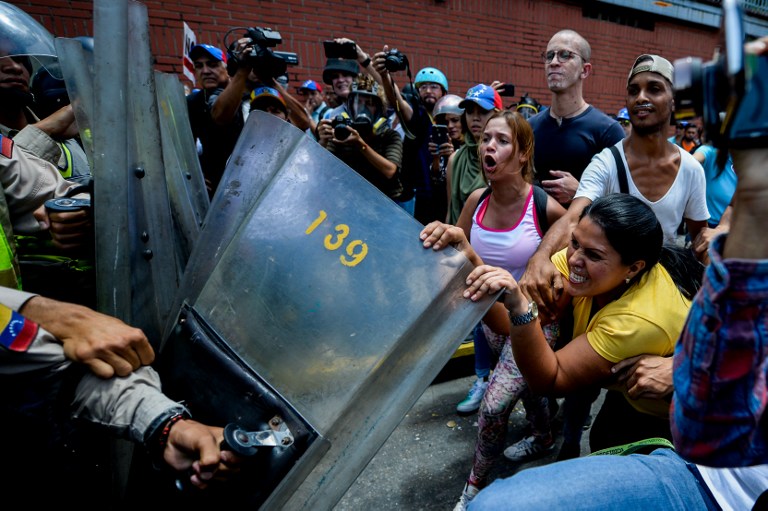 AFP PHOTO / FEDERICO PARRA