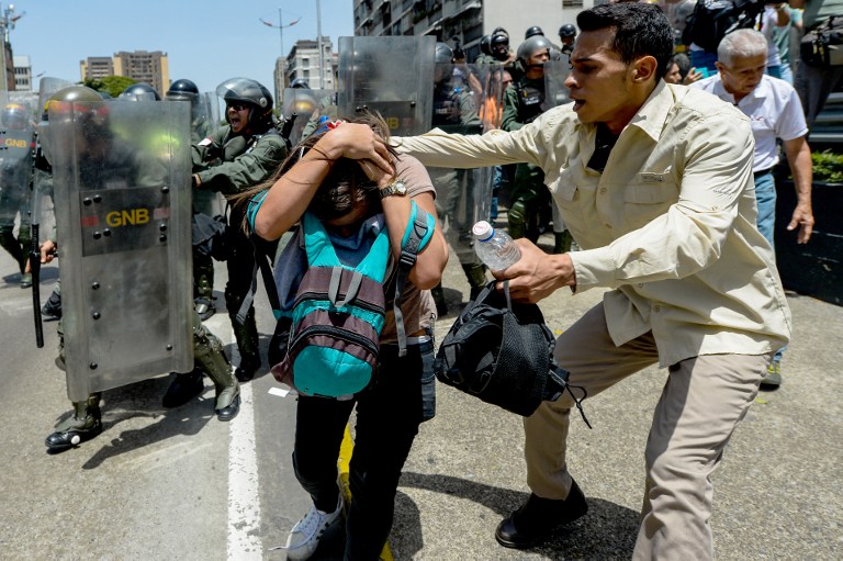 AFP PHOTO / FEDERICO PARRA