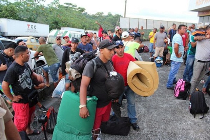 Cubanos irregulares en Panamá