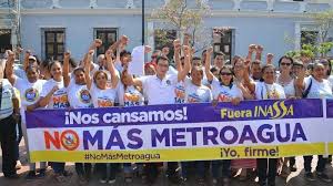 Protesta-contra-la-española-Metroagua.-Redes