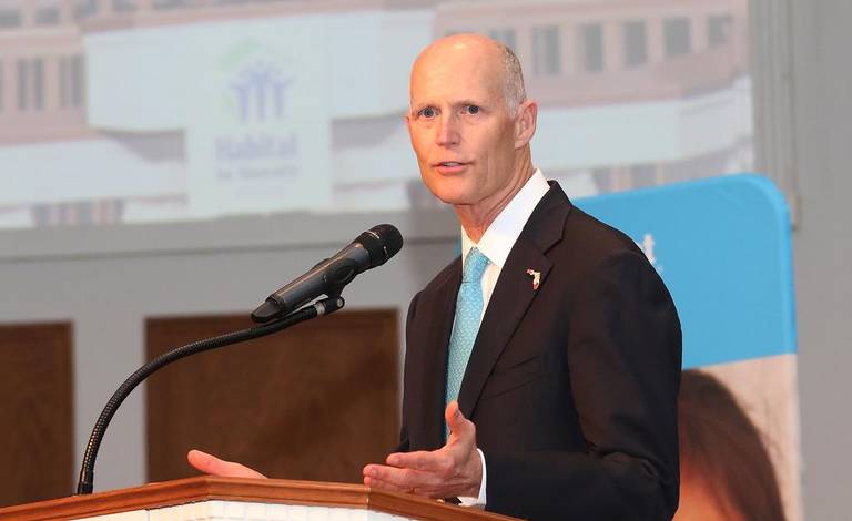 Foto Google/ Gobernador estatal, Rick Scott