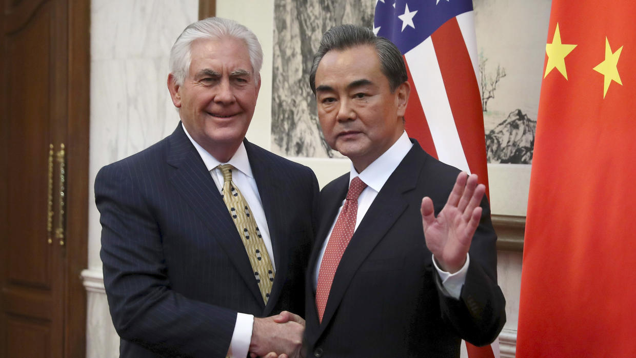 Rex Tillerson - Wang Yi