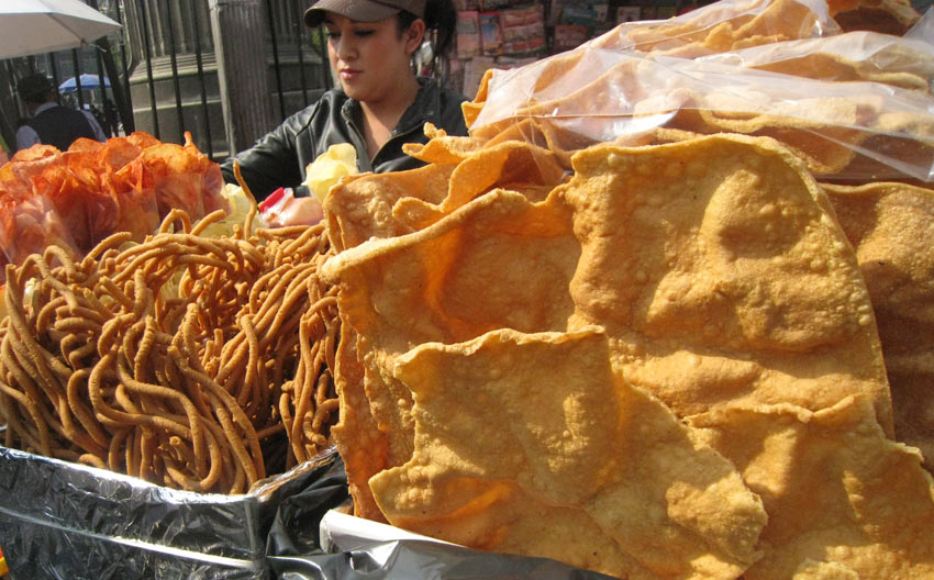 Snacks tradicionales de México