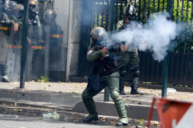 AFP PHOTO / Federico PARRA