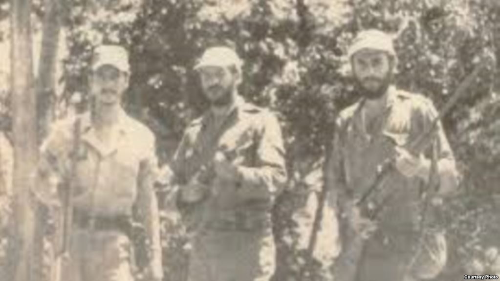 comandante Armando Fleites junto a otros guerilleros en época de revolución cubana- Martí 