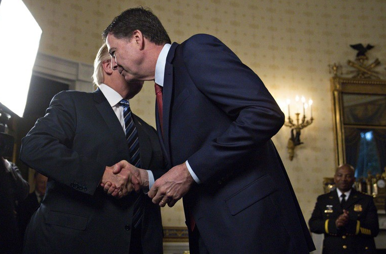 Trump y Comey