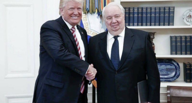 Kislyak y Trump