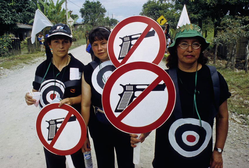 Mujeres de la Ruta Pacífica de las Mujeres (organización social de mujeres colombianas) Colombia