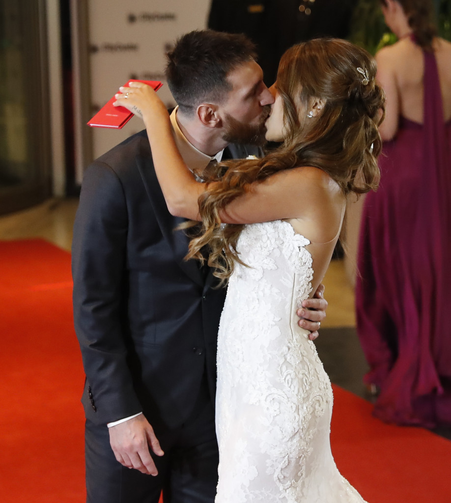 BODA DE LIONEL MESSI Y ANTONELLA ROCUZZO EN ROSARIO, ARGENTINA