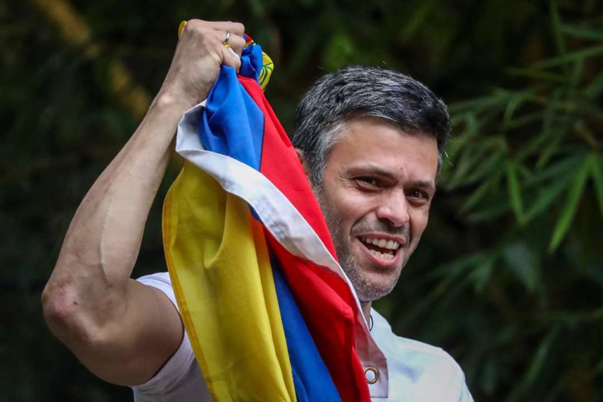 Líder de la oposición venezolana, Leopoldo López