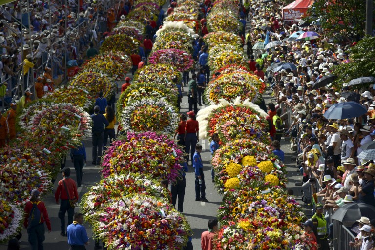 COLOMBIA-FLOWERS-FESTIVAL