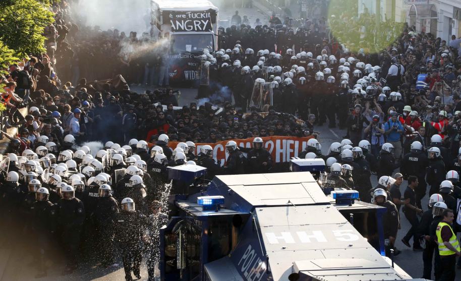 manifestación anticumbre G20