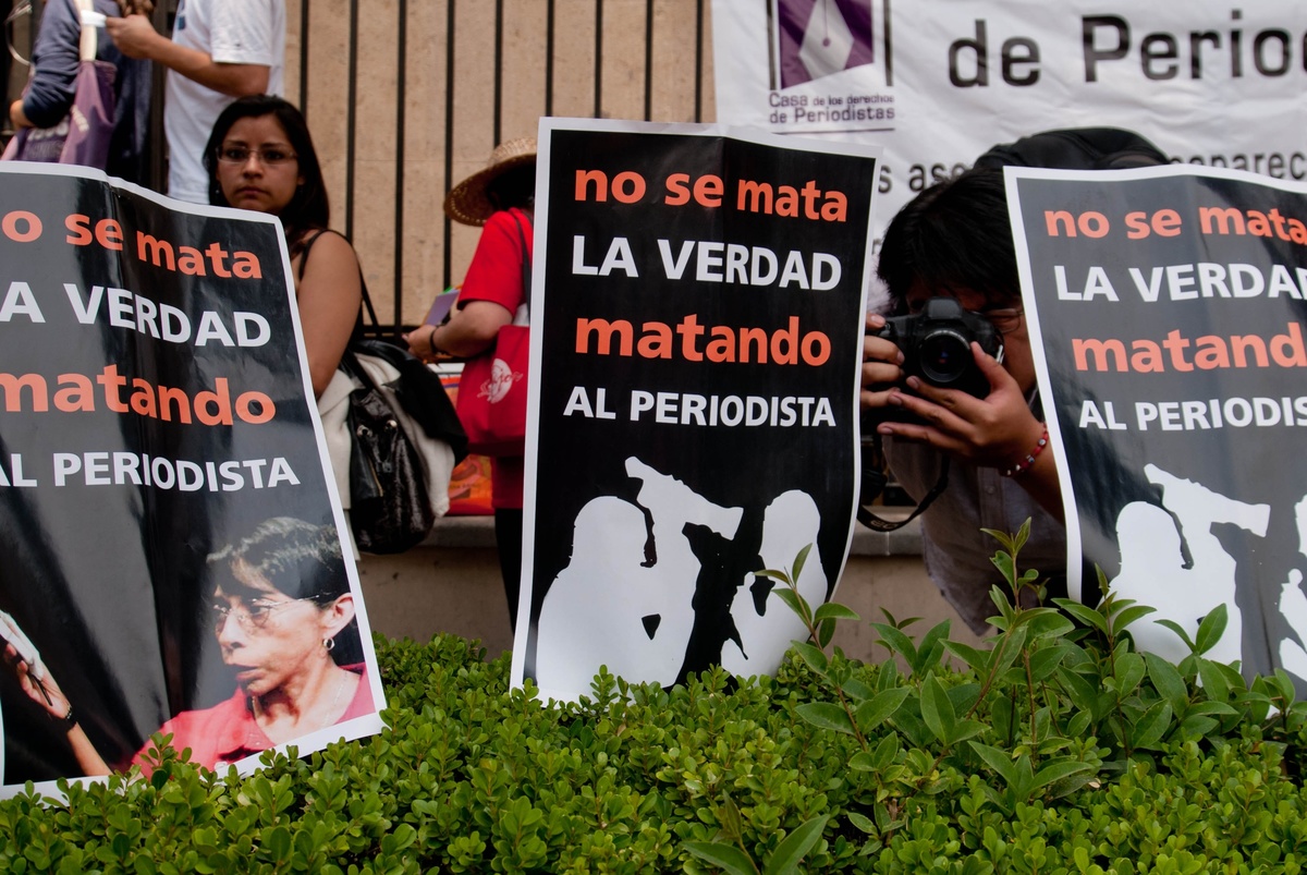 PROTESTA PERIODISTAS