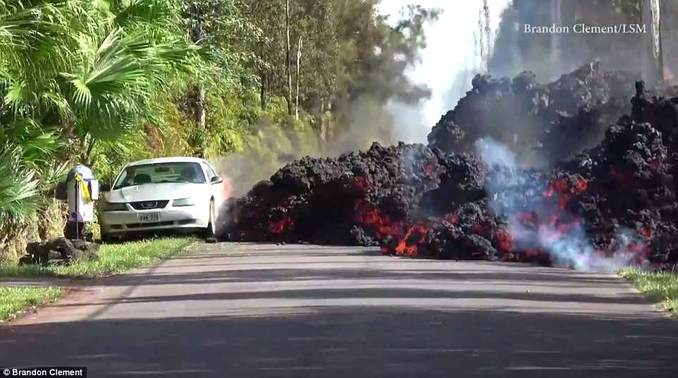 Lava del volcán Kilauea / Foto: La Patilla