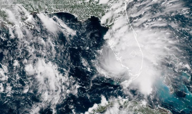 La tormenta tropical Gordon se ve cerca de Florida, EEUU, en esta foto satelital del 3 de septiembre de 2018 de la NASA. NASA / Folleto a través de REUTERS ATENCIÓN ESTA IMAGEN FUE PROPORCIONADA POR UN TERCERO.
