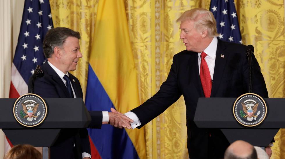 trump y santos